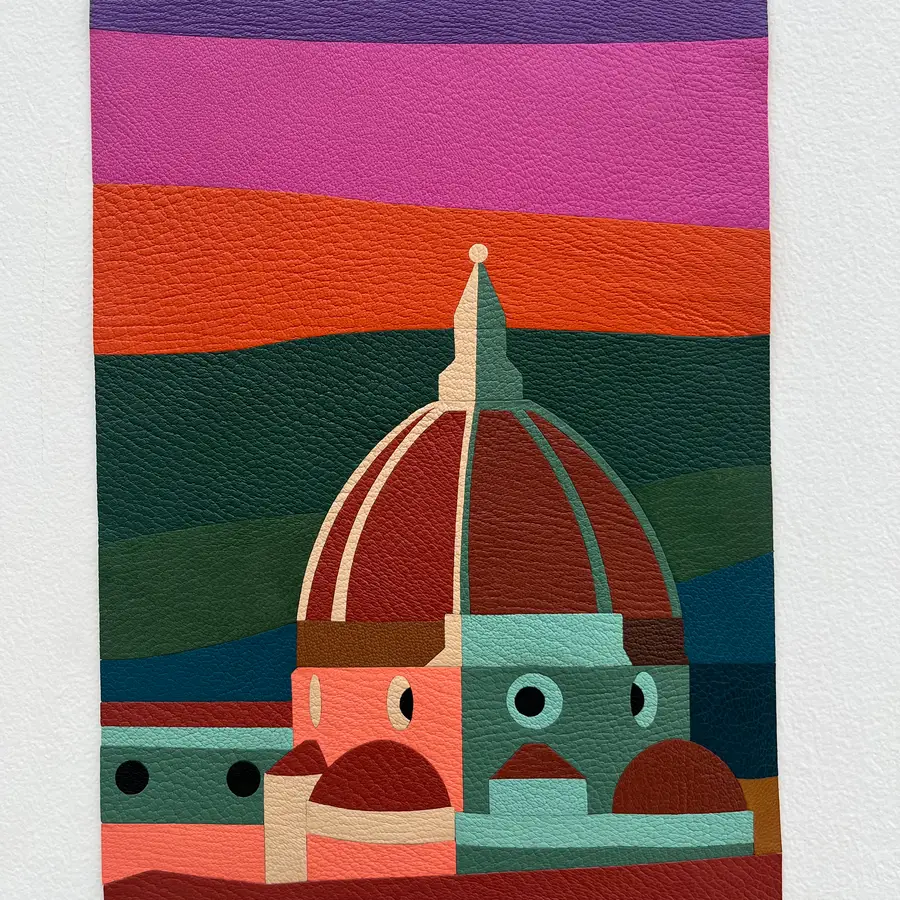 Illustration colorée d'un dôme